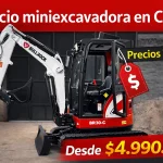 precio en chile de miniexcavadora 2026 articulo bullrock