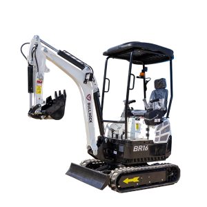 miniexcavadora BR16 en Chile trabajando en construcción